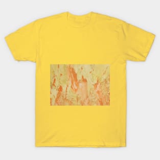 Fire. Flames, heat, bright sparks in an abstract manner T-Shirt